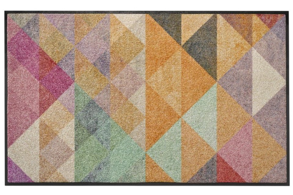 wash+dry by Kleen-Tex Fußmatte , waschbar, Fußbodenheizungsgeeignet