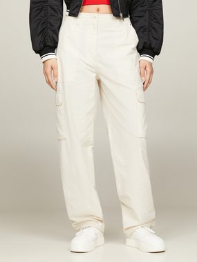 Tommy Jeans Cargohose TJW HARPER HR CARGO PANT mit großen aufgesetzten Taschen