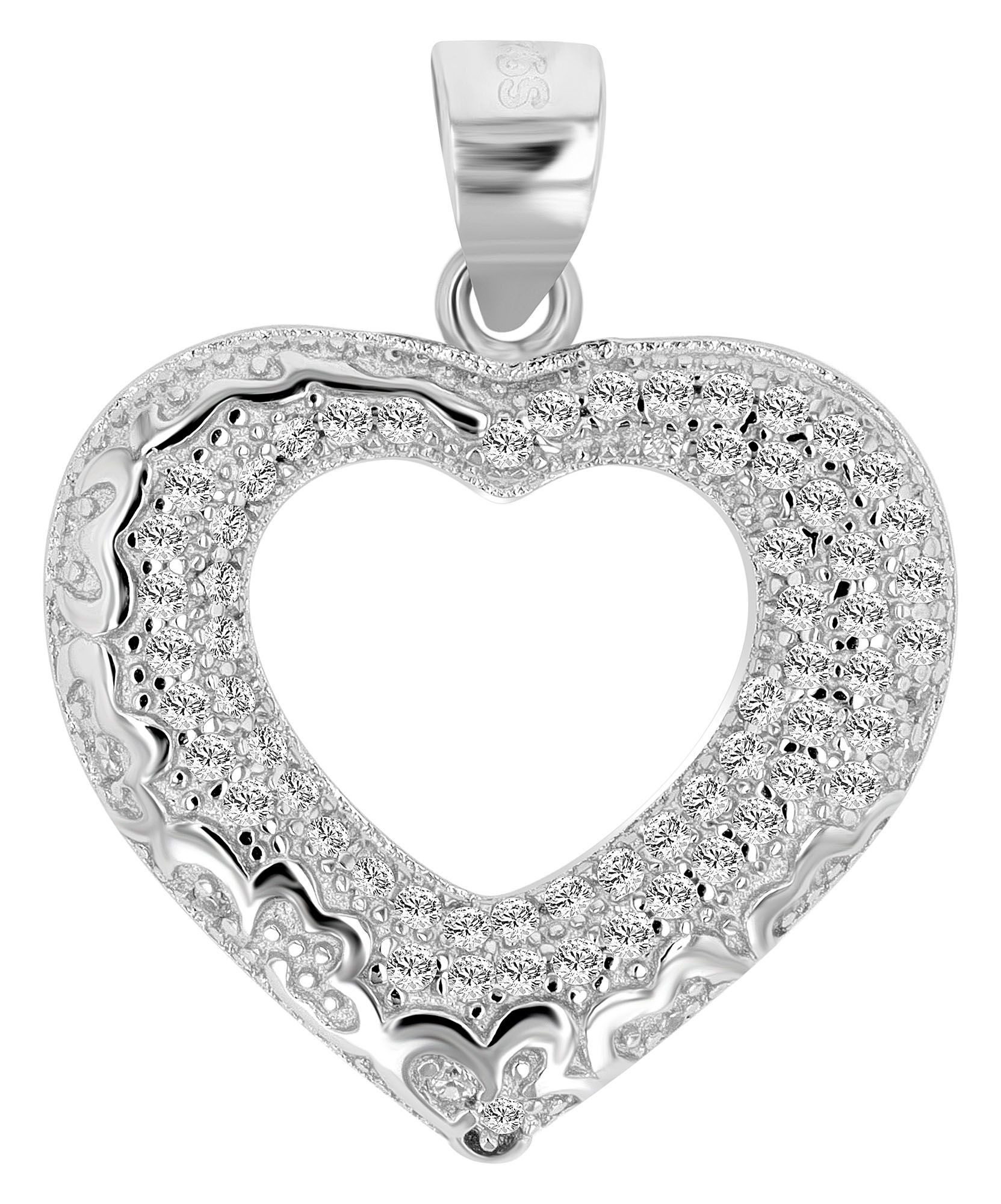 AKZENT Kettenanhänger Delara Silber (Einzeln) günstig online kaufen