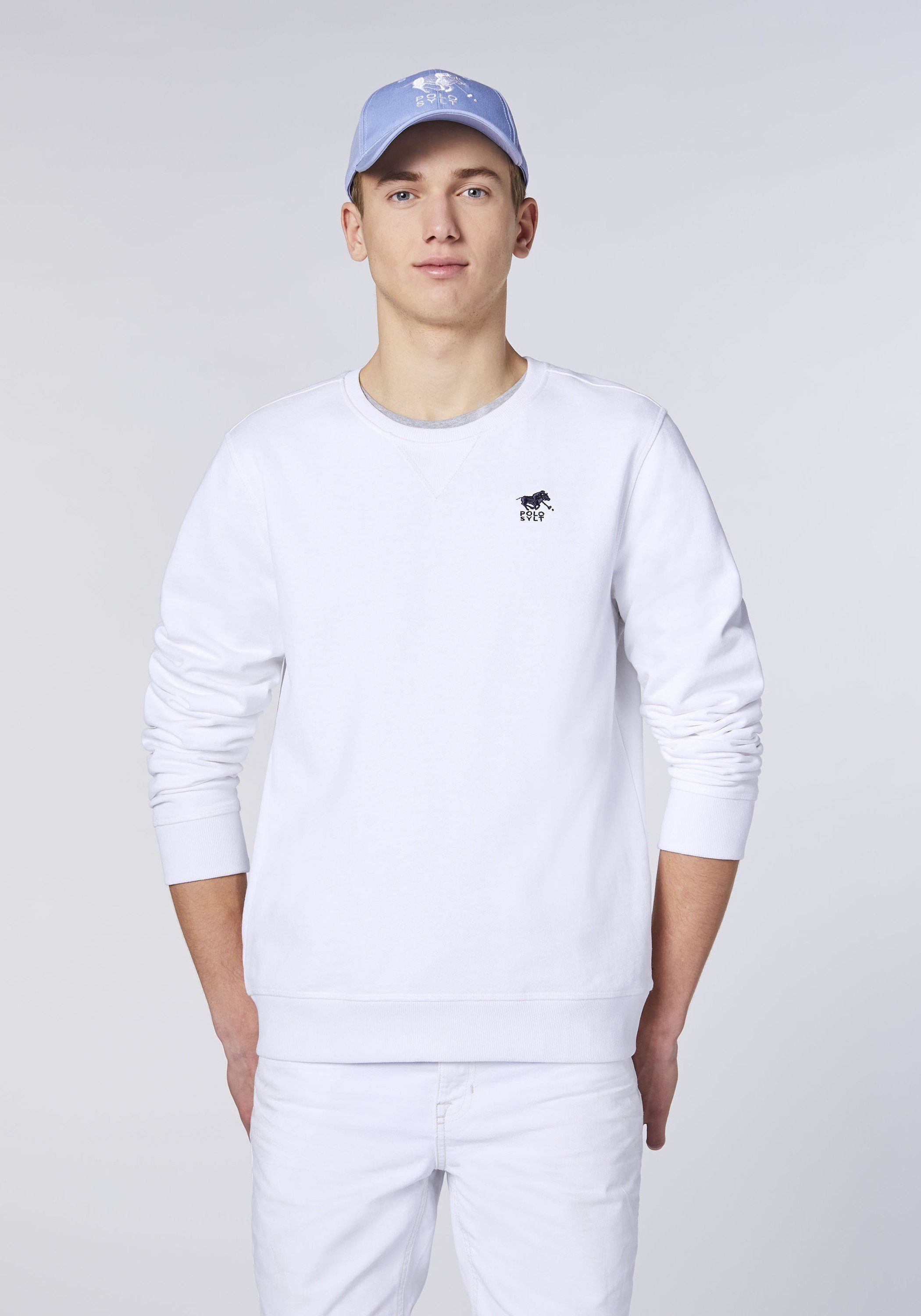 Polo Sylt Sweatshirt mit gesticktem Logo