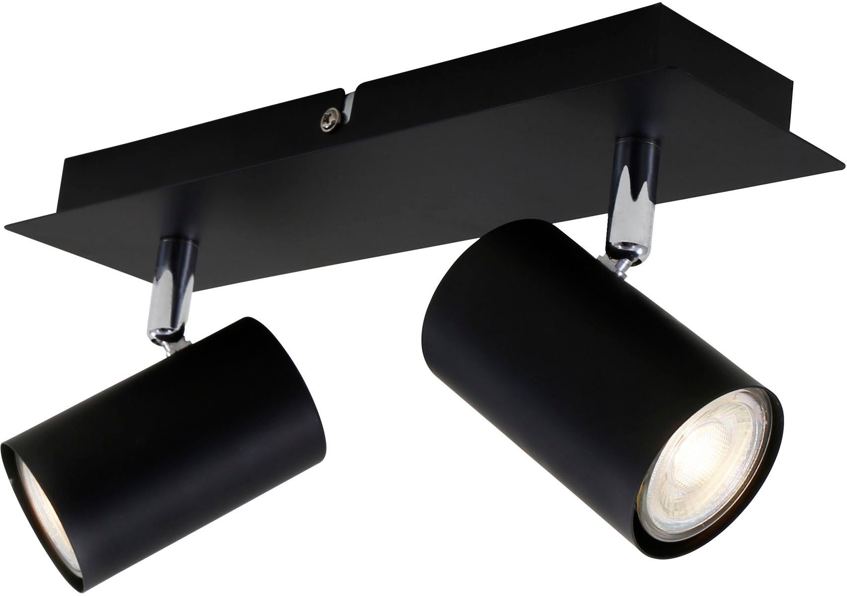 Briloner Leuchten LED Deckenspots 2857025 Run, ohne Leuchtmittel, Warmweiß, günstig online kaufen