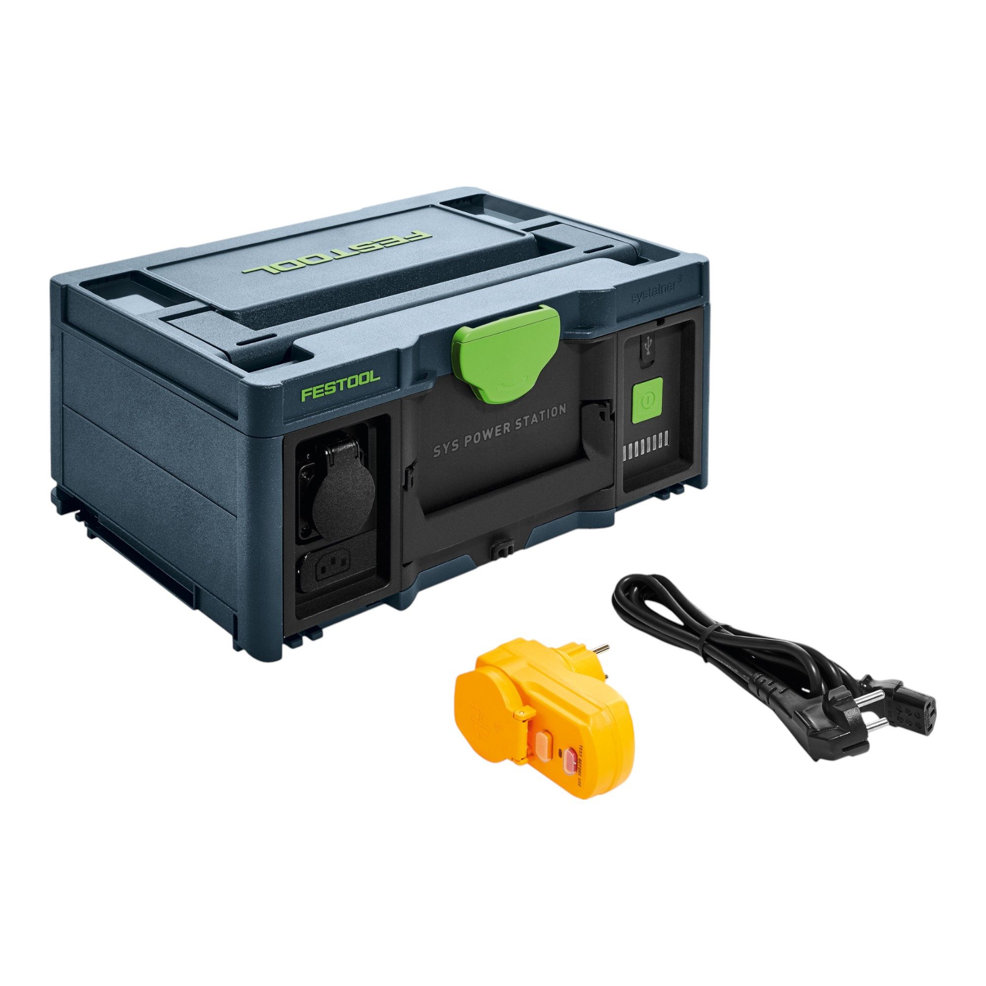 FESTOOL SYS-PowerStation SYS-PST 1500 Li HP 1555 W/h Energieinhalt (205721) Akkupacks