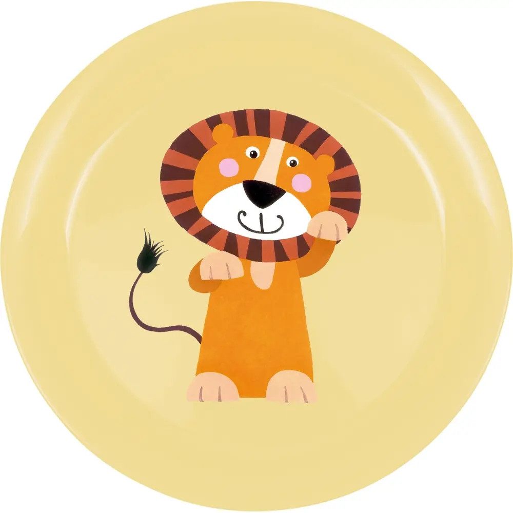 COPPENRATH DIE SPIEGELBURG Kindergeschirr-Set Teller Löwe - Freche Rasselbande