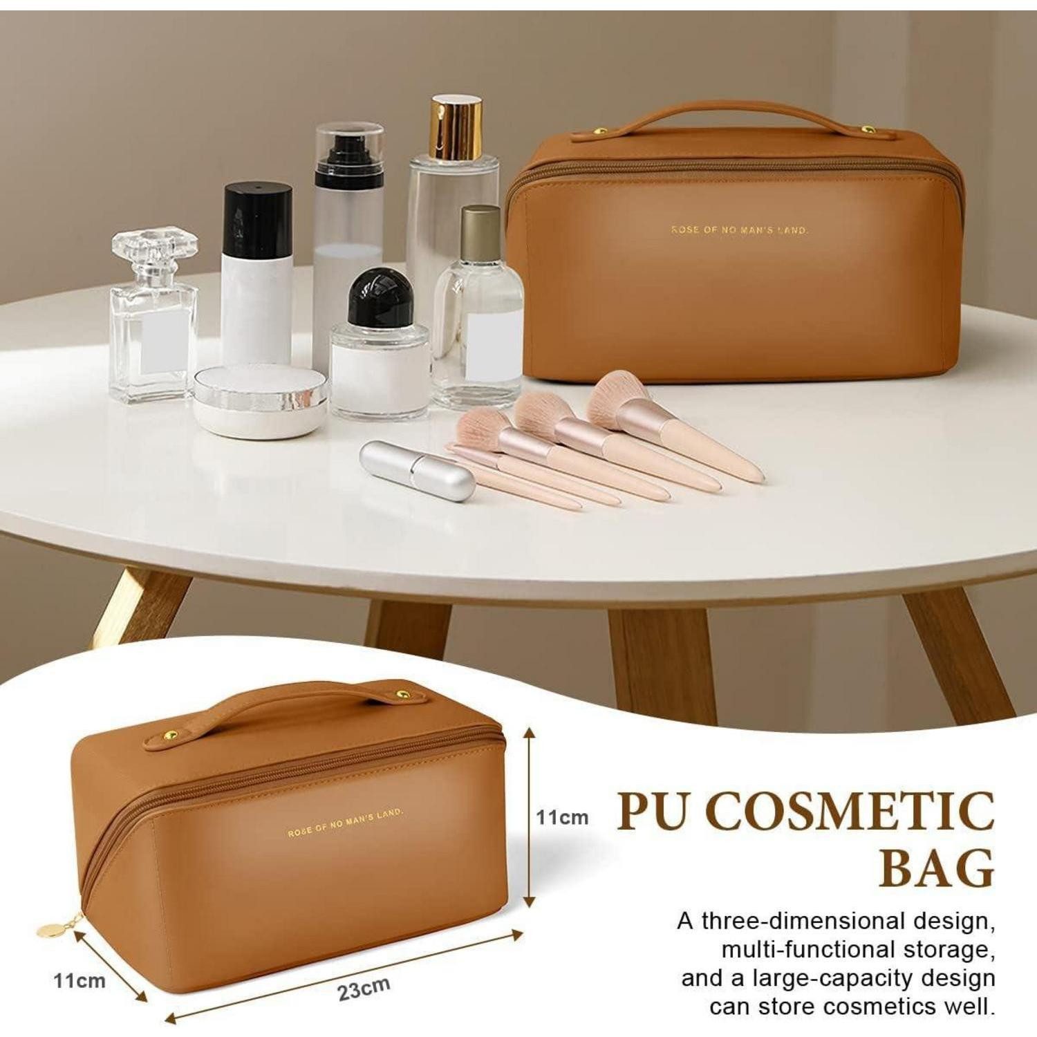 LuxusKollektion Kosmetiktasche Reise Kosmetiktasche PU Leder günstig online kaufen