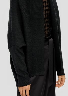 s.Oliver BLACK LABEL Strickjacke Cardigan mit Pailletten Pailletten