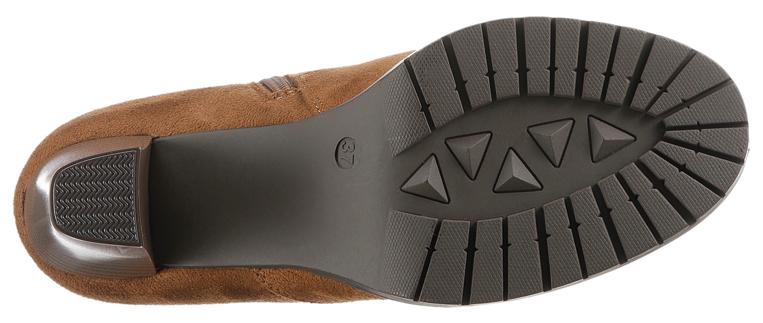 Aniston SHOES Stiefelette Ankleboots mit seitlichem Stretcheinsatz - NEUE KOLLEKTION