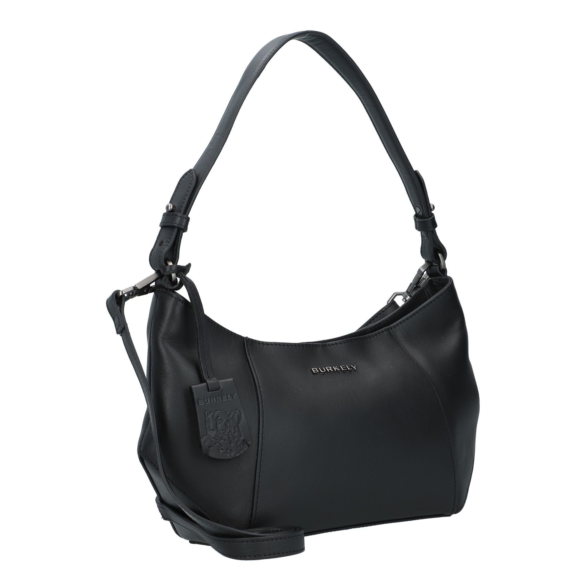 Burkely Schultertasche Nocturnal Nova, Leder günstig online kaufen