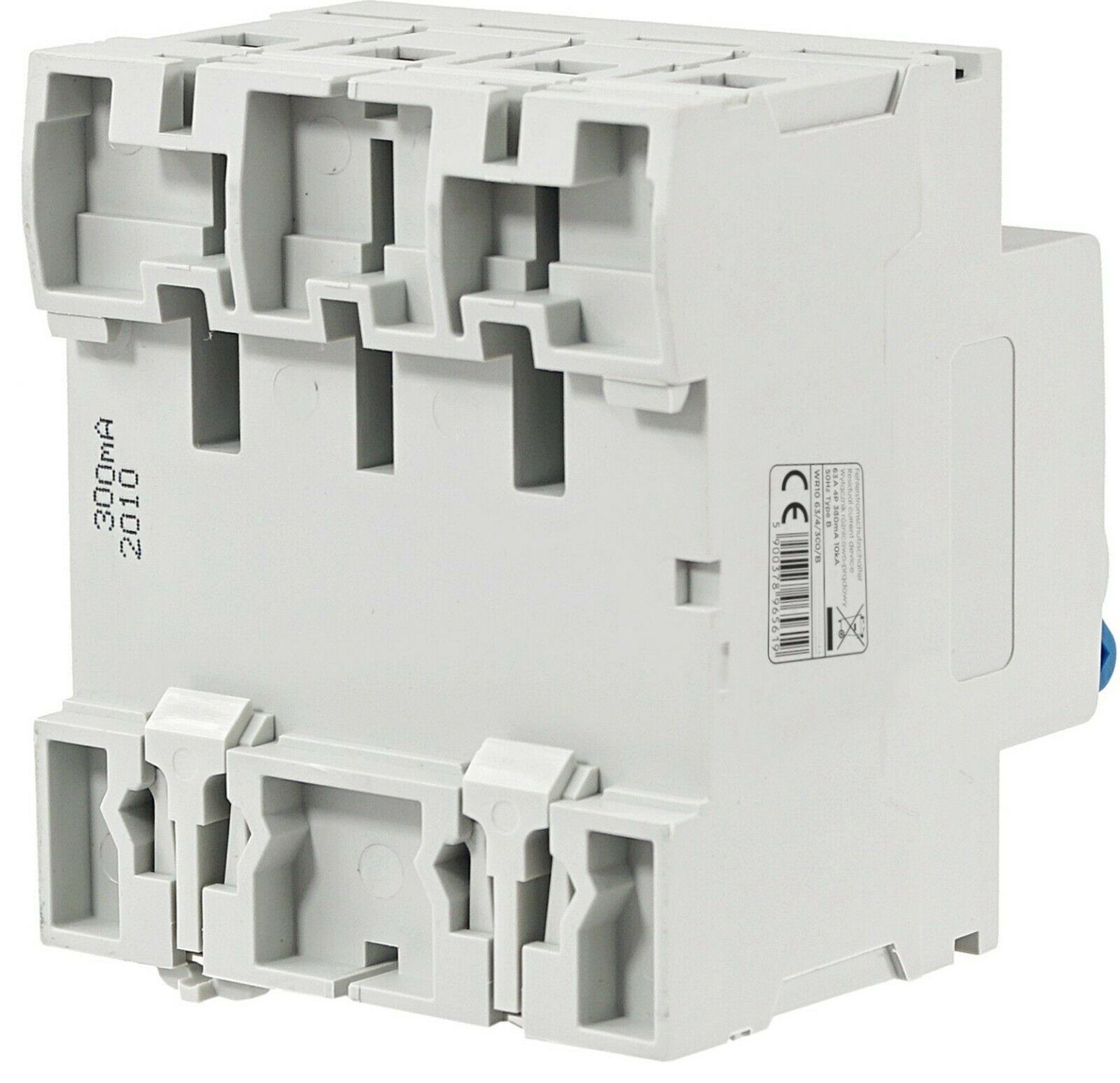 63A B Fehlerstromschutzschalter 300mA FI-Schalter 4-polig Schalter, Typ RCD 10kA ADELID Allstromsensitiv