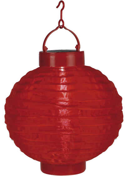 STAR TRADING LED Lampion rot, Lampion, neutralweiß, 200x200mm, neutralweiß