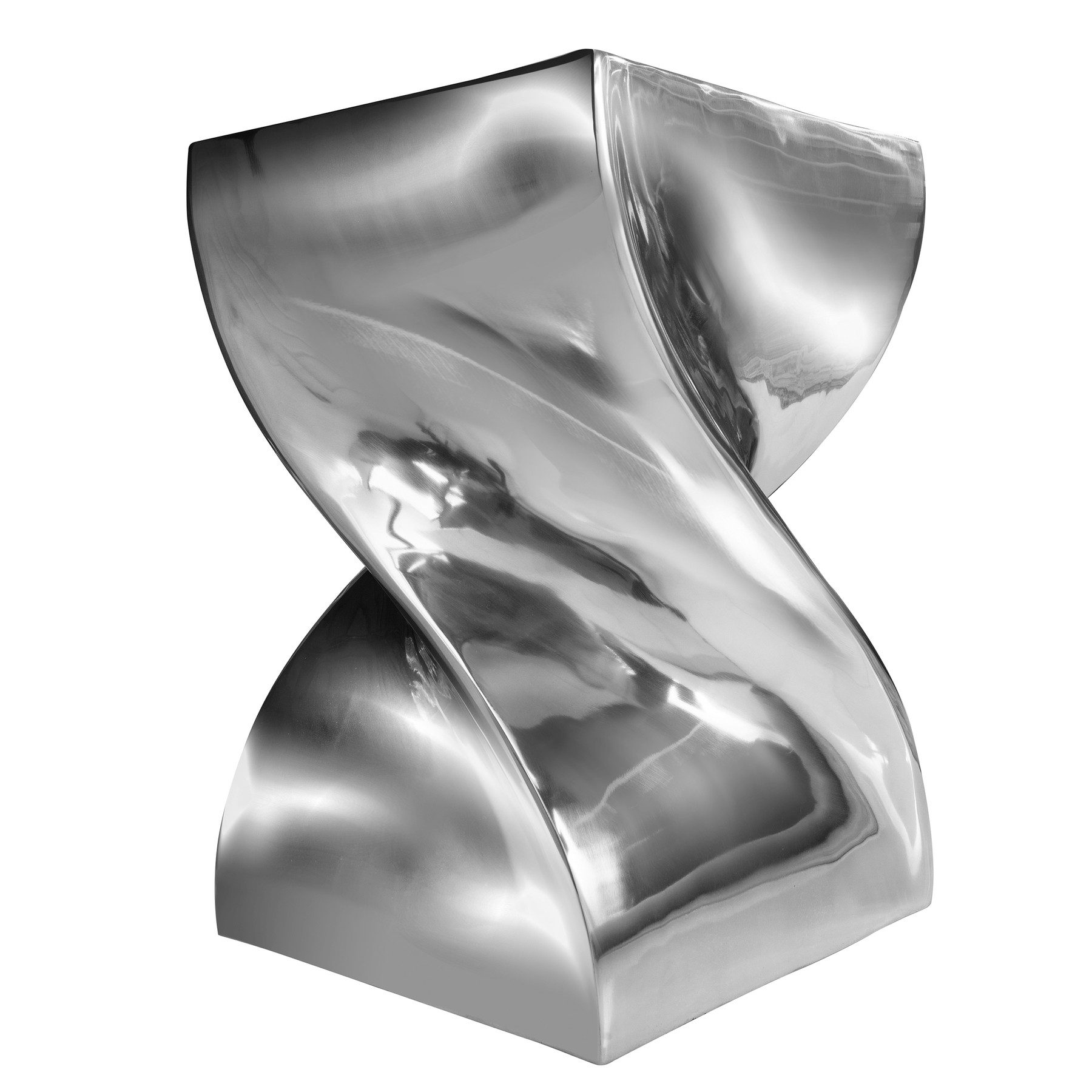 riess-ambiente Beistelltisch TWIST 45cm silber · günstig online kaufen