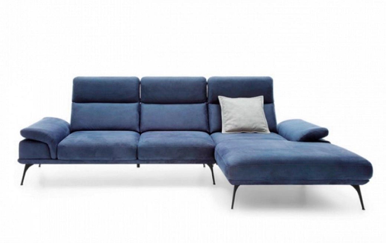 Eckgarnitur Blau Form Polstersofa Sofa JVmoebel Ecksofa L Ecksofa in Europe Teile, Couch, Made 2