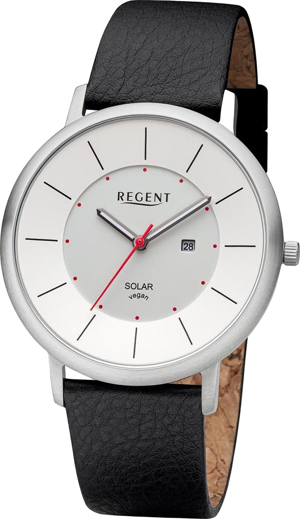 Quarzuhr Regent Herren Armbanduhr Analog
