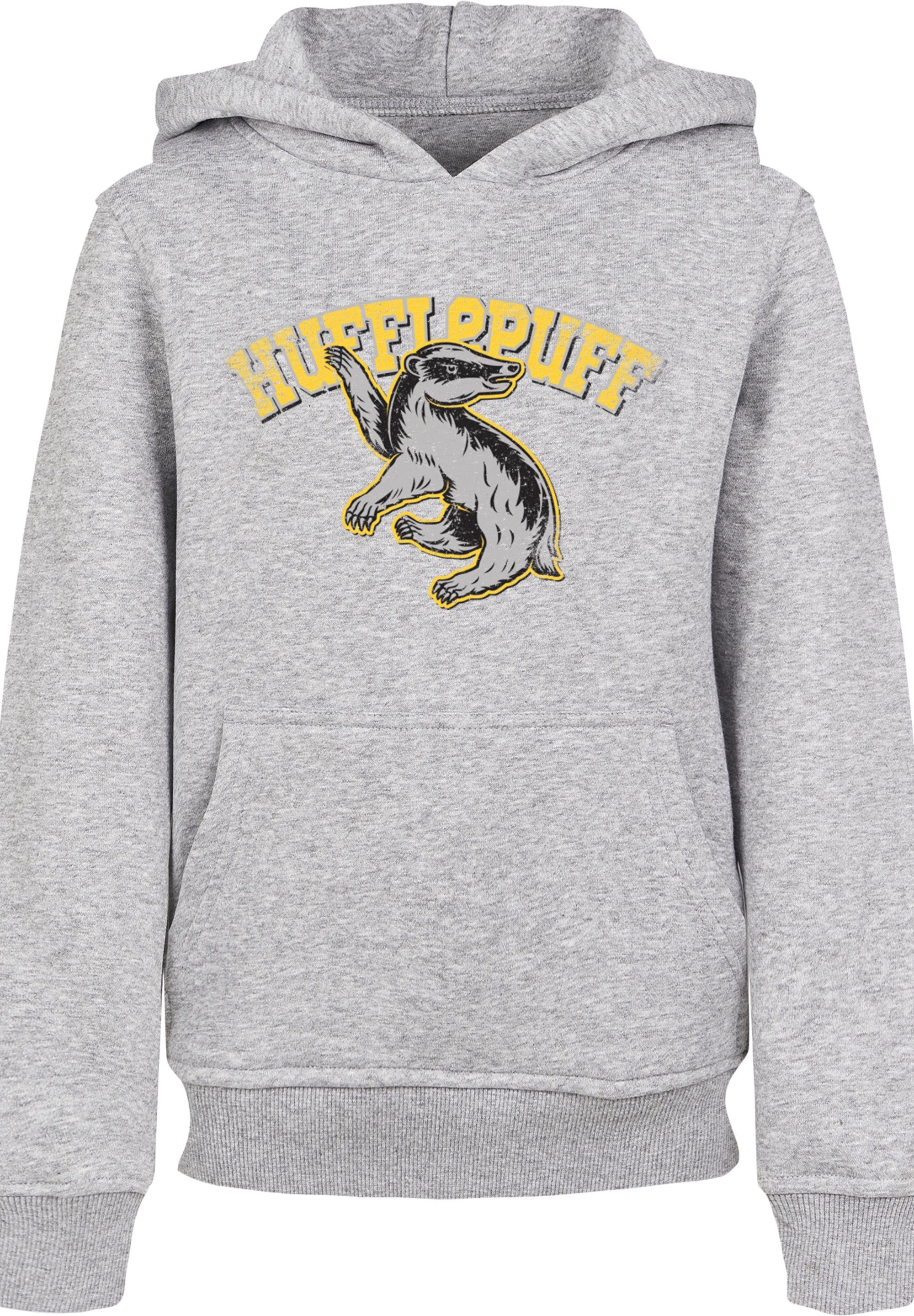 Hoodie Kapuzenpullover Potter Sport Harry Print, Hufflepuff Harry Potter Offiziell F4NT4STIC Emblem lizenzierter