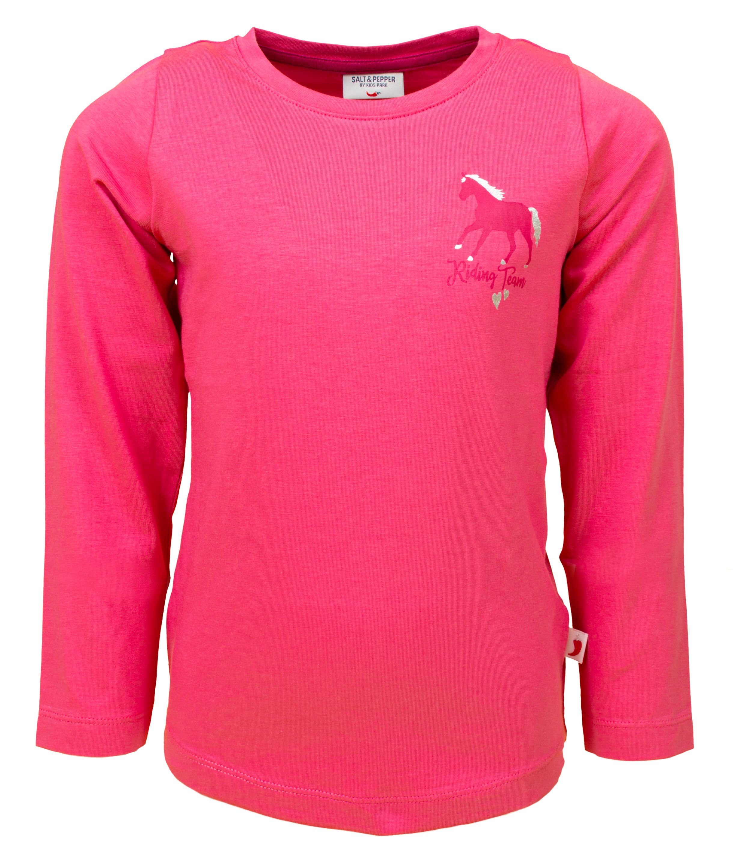 SALT AND PEPPER Langarmshirt (3-tlg) mit niedlichen Motiven