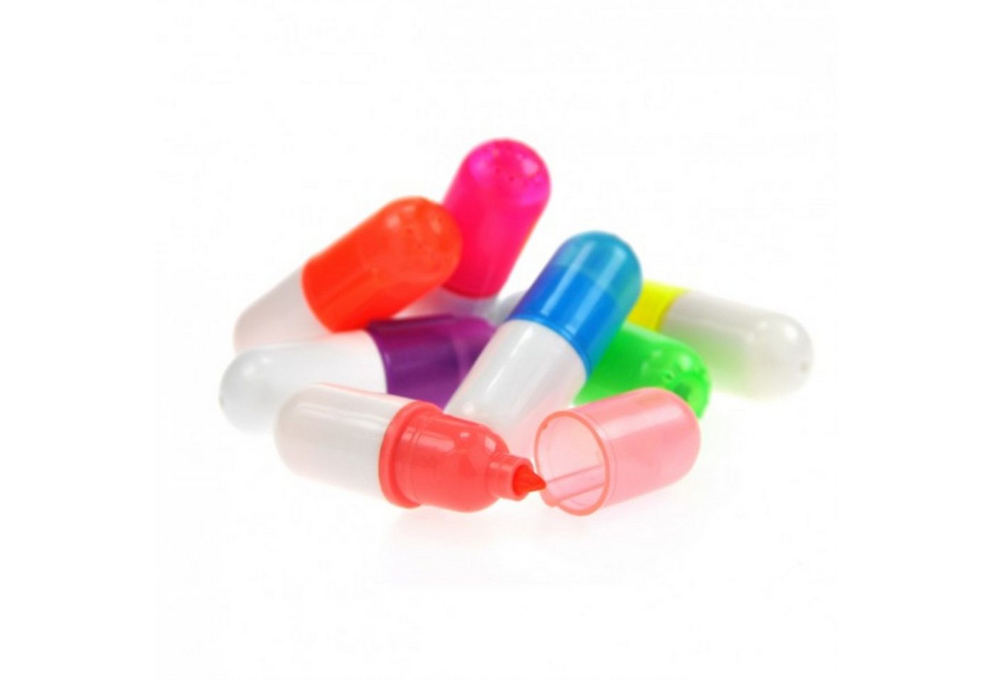 Thumbnail - Mustard Marker Vitapens Textmarker in Pillenform 10er Set