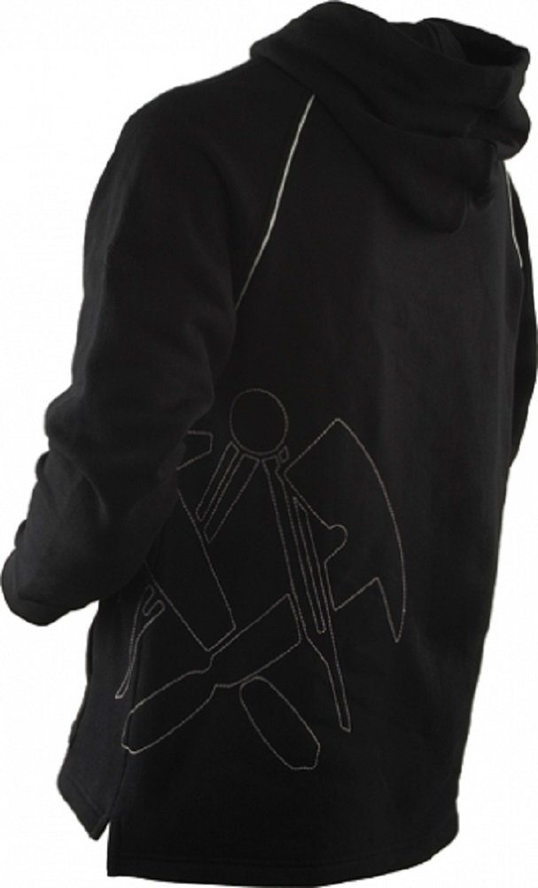 schwarz Hoodie DACHDECKER Sweat-Hoodie JOB