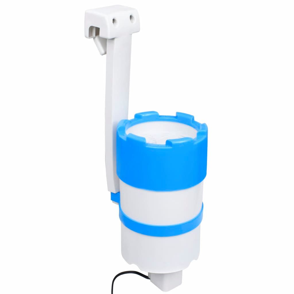 vidaXL Skimmer Pool Einhängeskimmer und Pumpe mit Adapter 16 cm Kunststoff