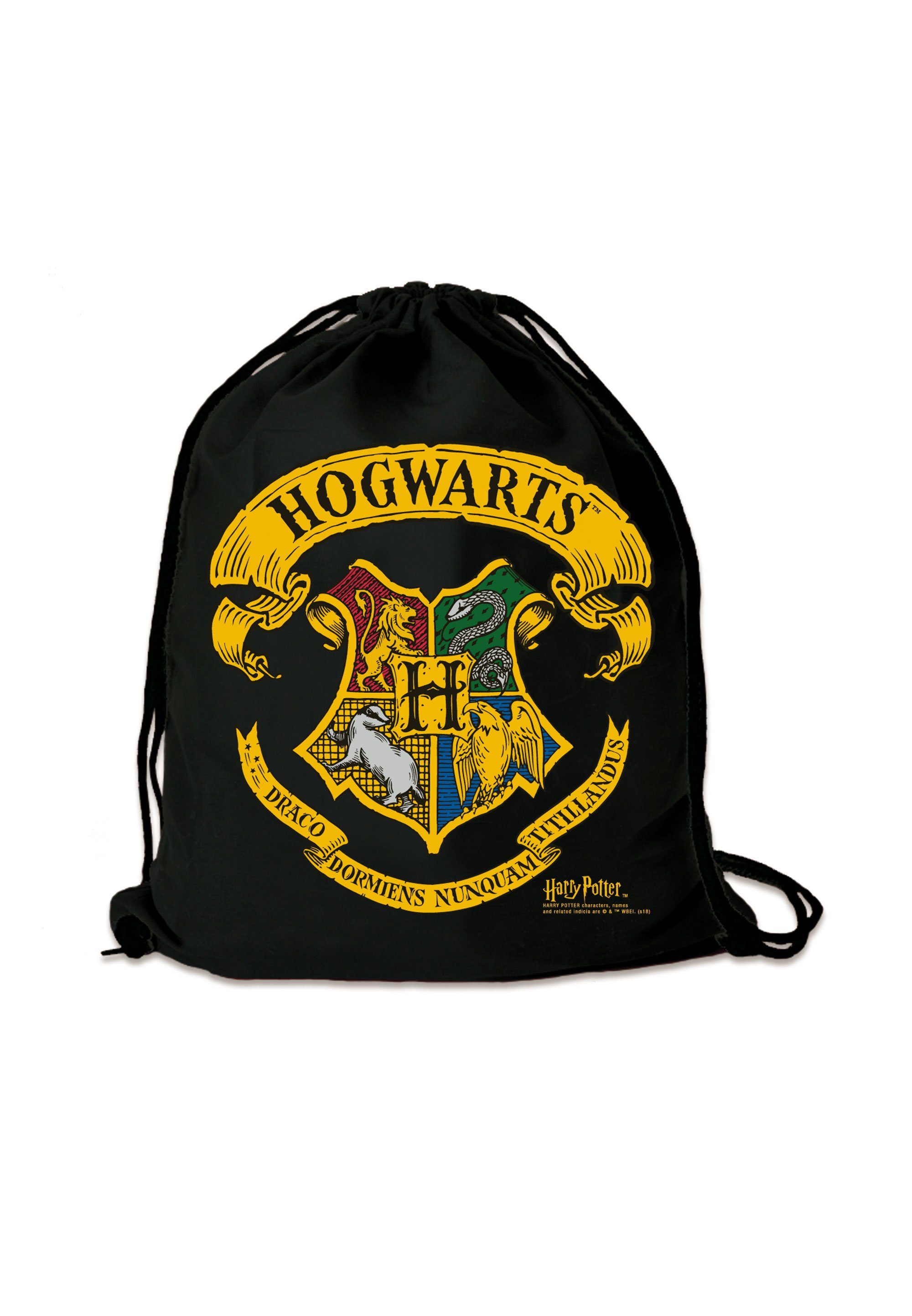 Harry LOGOSHIRT - Logo, Hogwarts Kulturbeutel Potter Hogwarts-Wappen mit