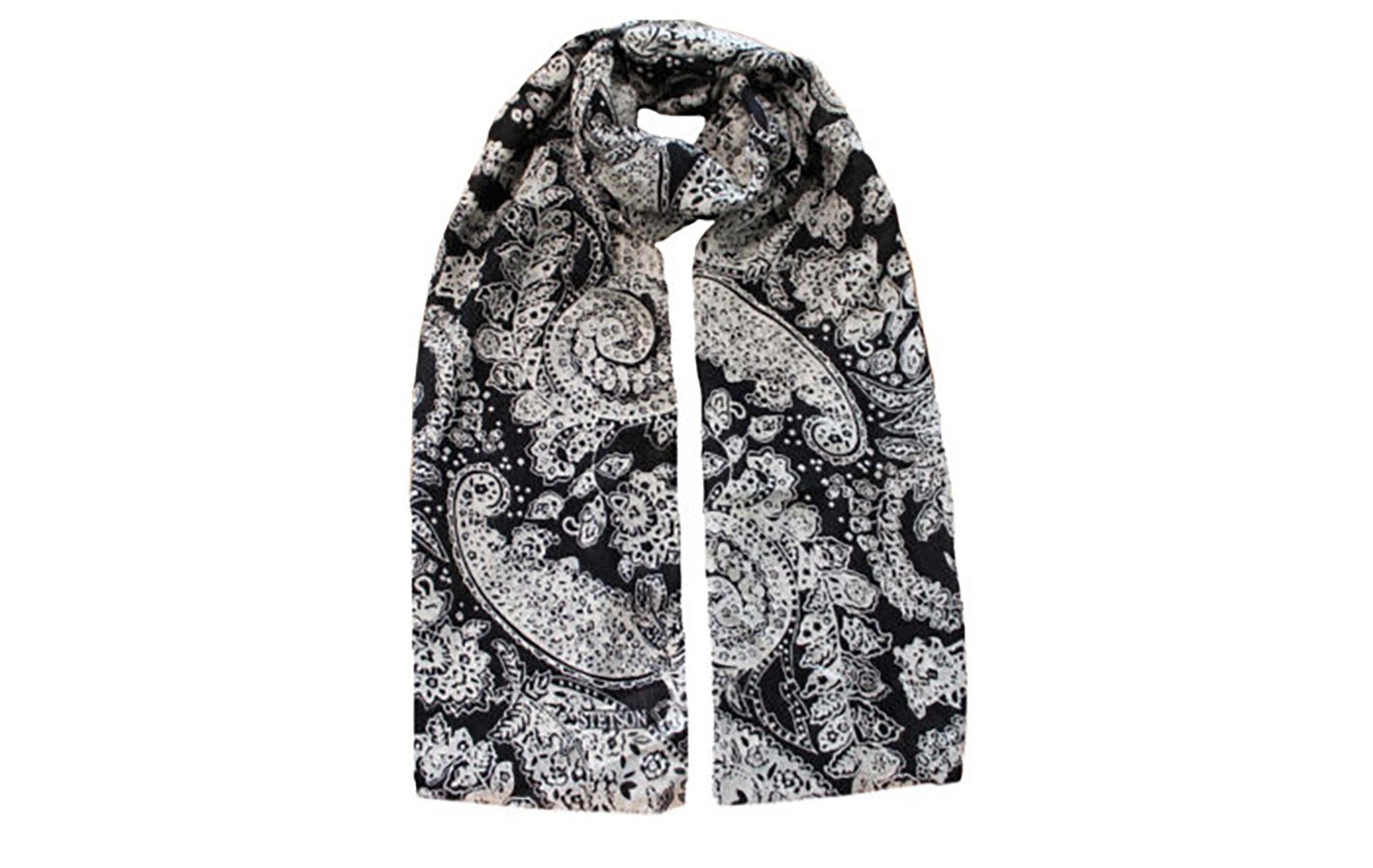 Stetson Modeschal Paisley, mit Fransen