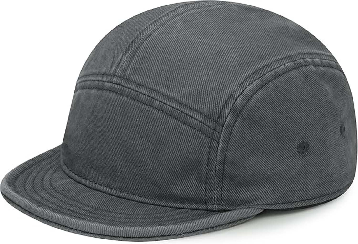 nsihing Baseball Cap 5-Panel-Cap mit kurzem Schirm – Hip-Hop-Caps mit flachem Schirm