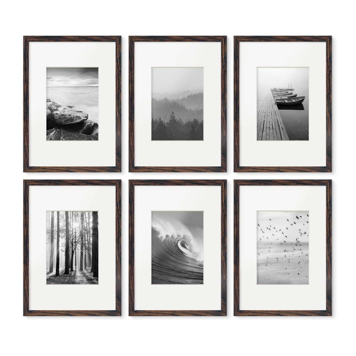 PHOTOLINI Bilderrahmen 6er Set 21x30 cm günstig online kaufen
