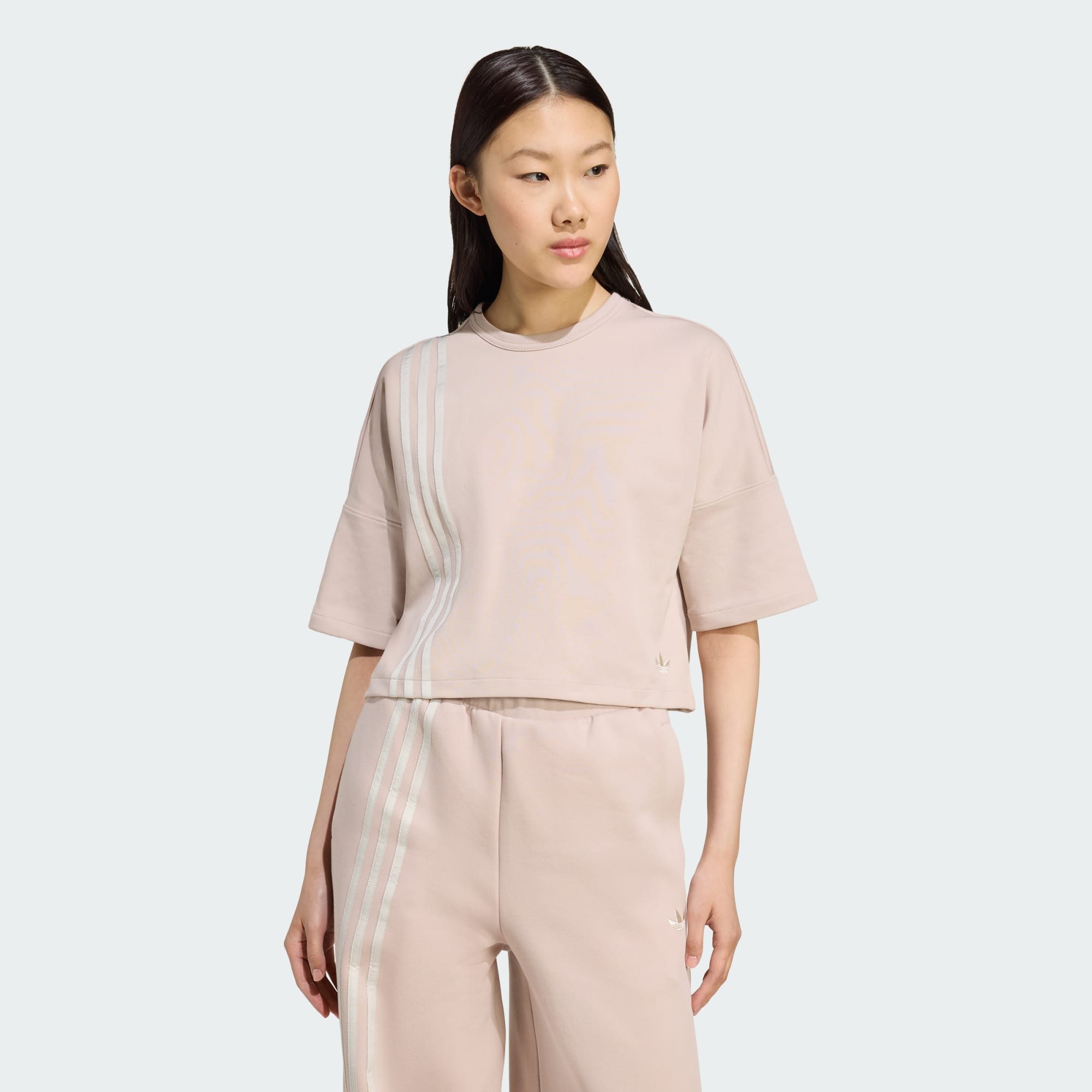 adidas Originals T-Shirt OFF PLACED 3-STRIPES T-SHIRT (1-tlg) günstig online kaufen