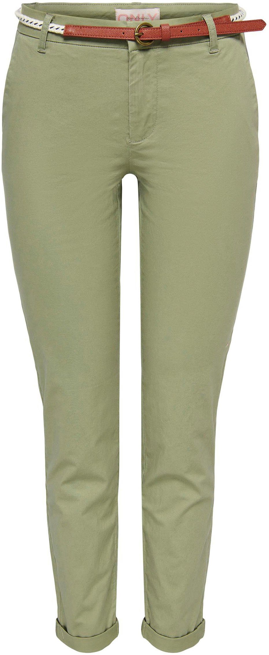 Aloe Chinohose ONLBIANA ONLY PNT COTTON CC CHINO BELT