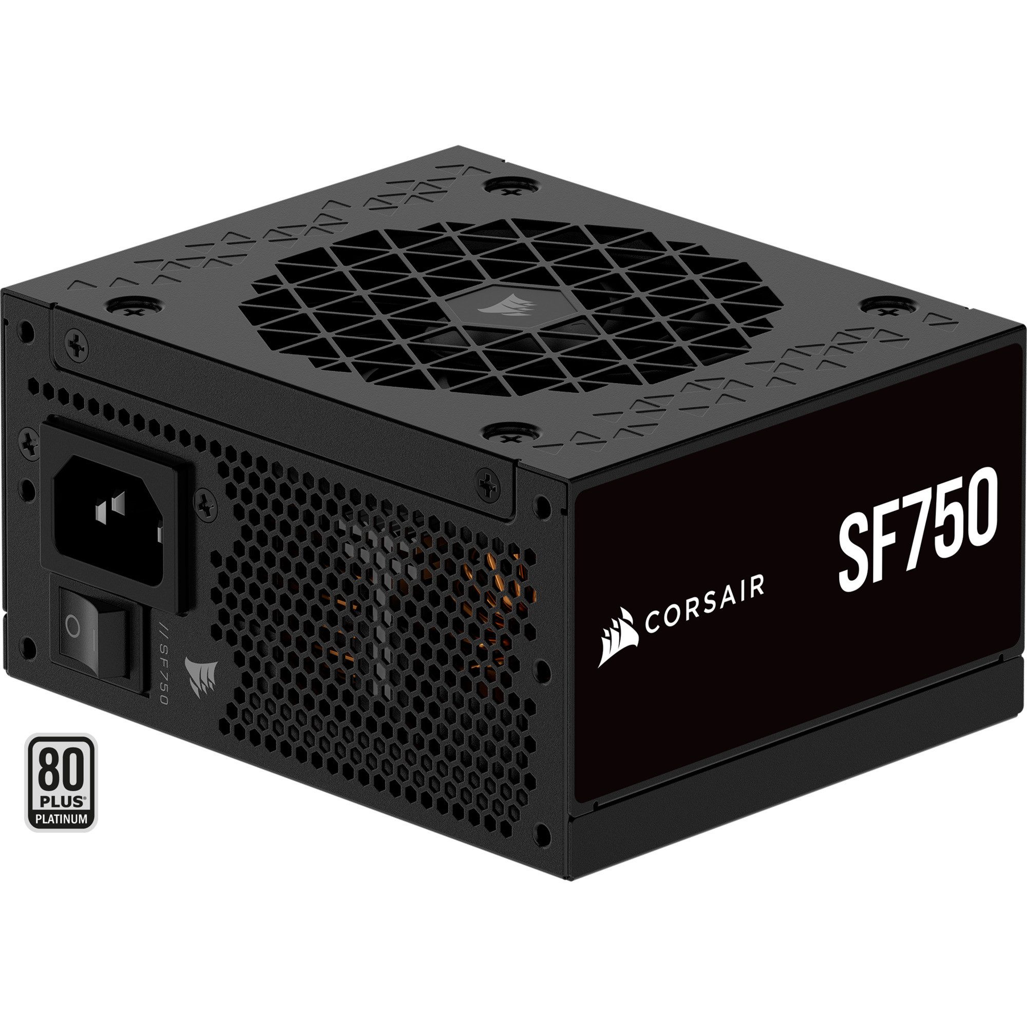 Corsair Corsair SF750, PC-Netzteil, (1x 12VHPWR, 2x PCIe, PC-Netzteil (80 PLUS Platinum)
