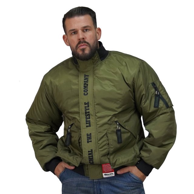 BRACHIAL THE LIFESTYLE COMPANY Bomberjacke Brachial Fliegerjacke "City" grü günstig online kaufen