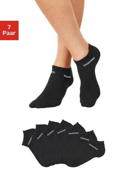 Chiemsee Sneakersocken (Set, 7-Paar) mit eingestricktem Schriftzug