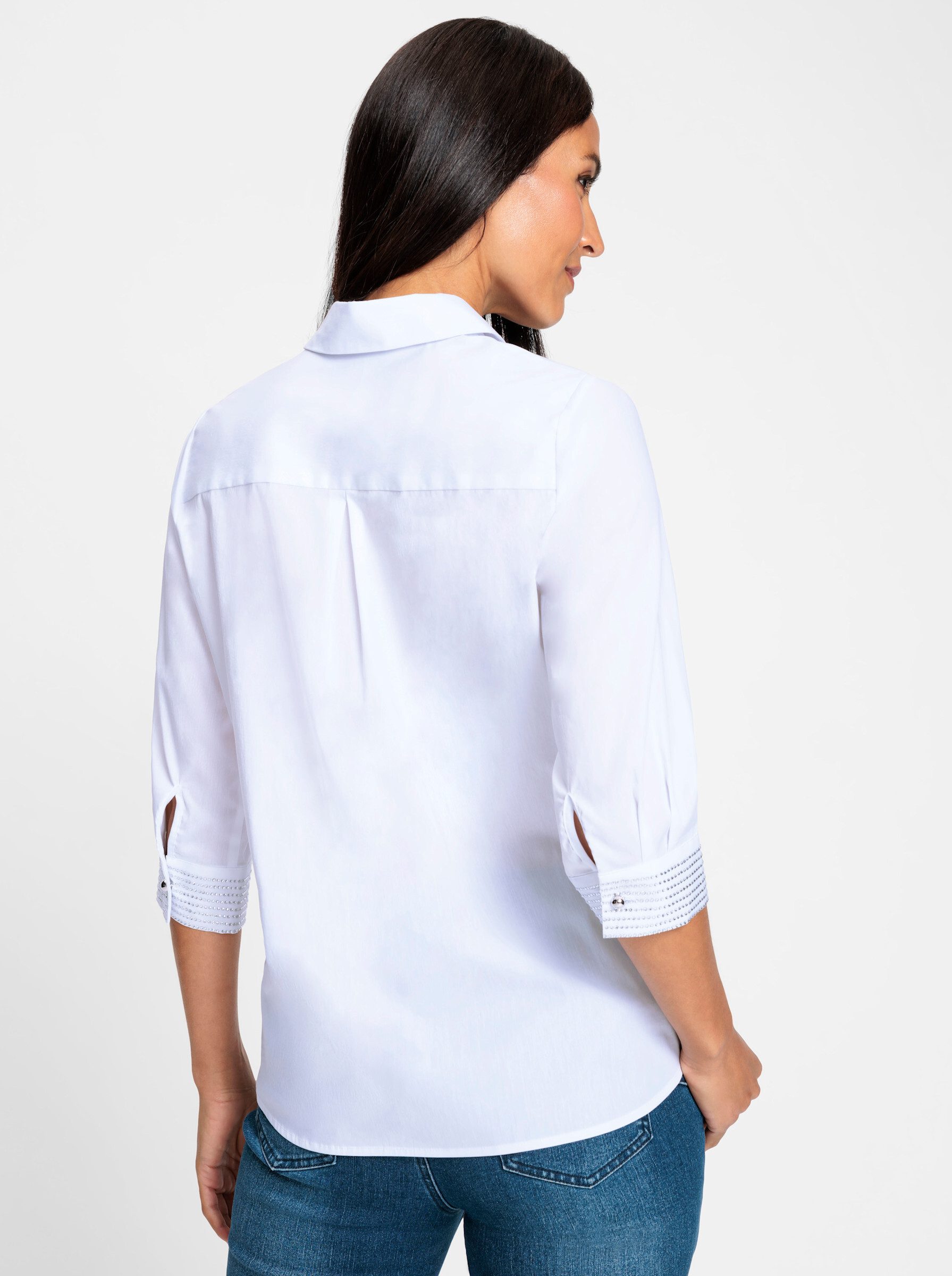 heine Klassische Bluse Stretchbluse . günstig online kaufen