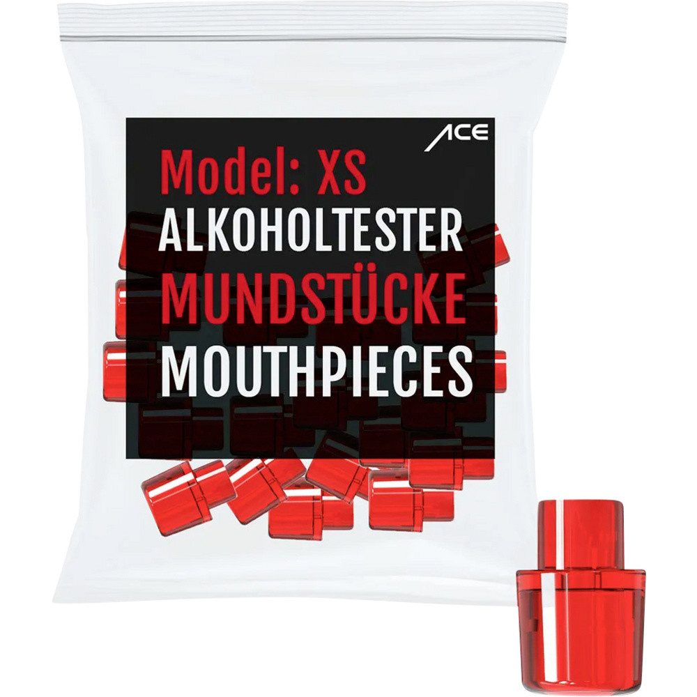 ACE Alkohol-Schnelltest ACE ACE XS Mundstücke Rot