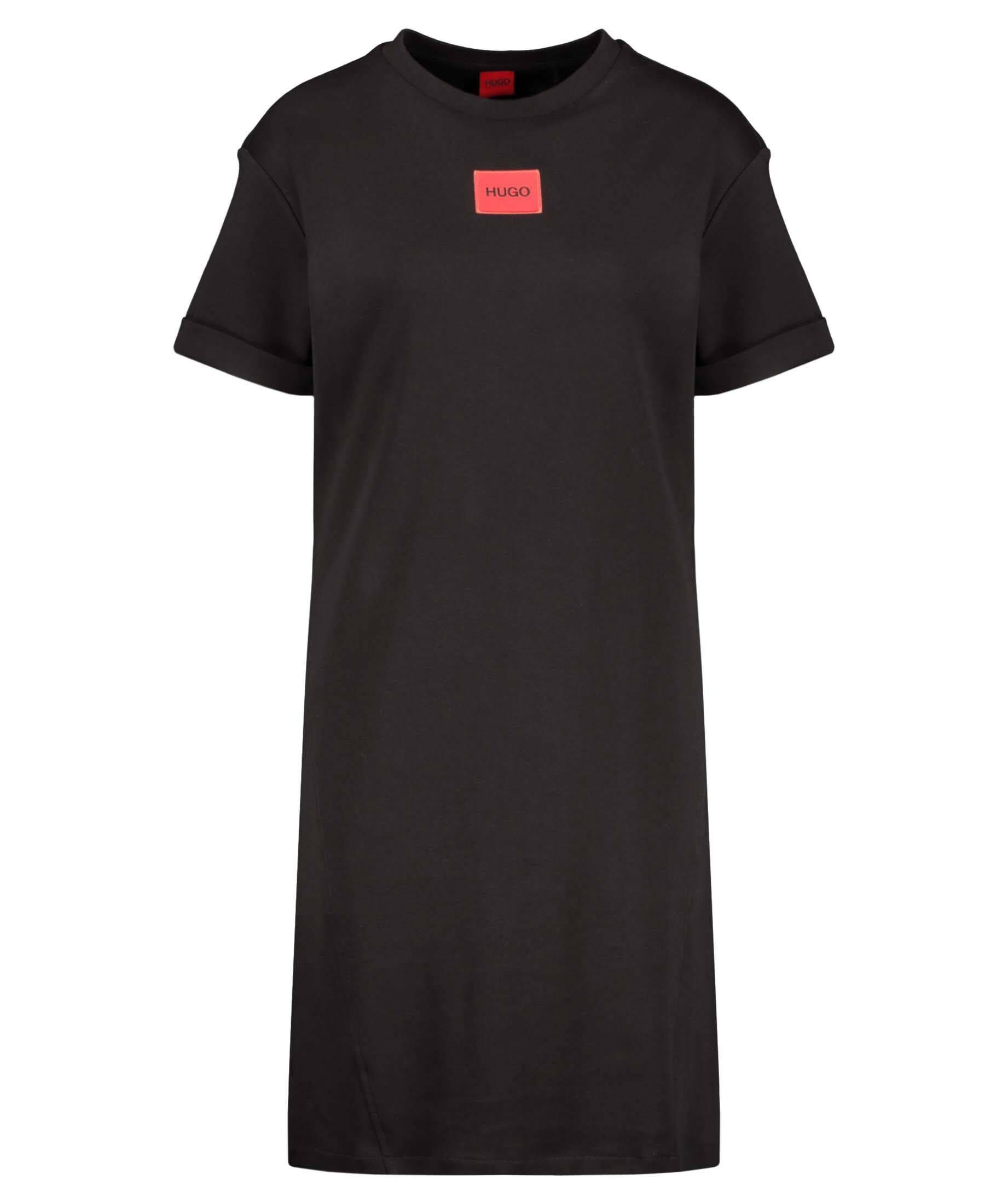 Damen NEYLE_REDLABEL T-Shirtkleid HUGO schwarz (1-tlg) Jerseykleid (15)