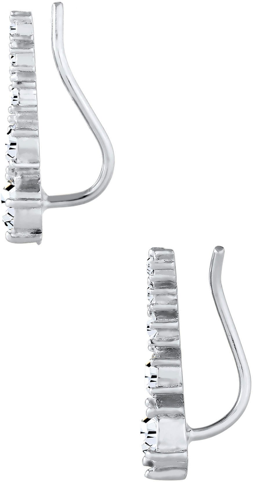 Elli Paar Ohrhänger Schmuck Geschenk Silber 925 Ohrringe, mit Glasstein günstig online kaufen