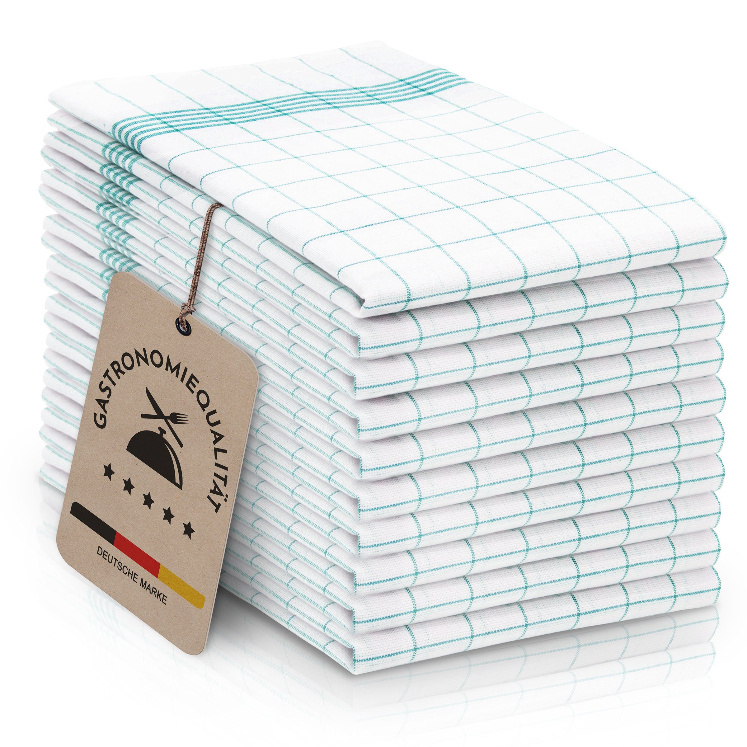 ZOLLNER Geschirrtuch, (Spar-Set, 10-tlg), langlebig, pflegeleicht, günstig online kaufen