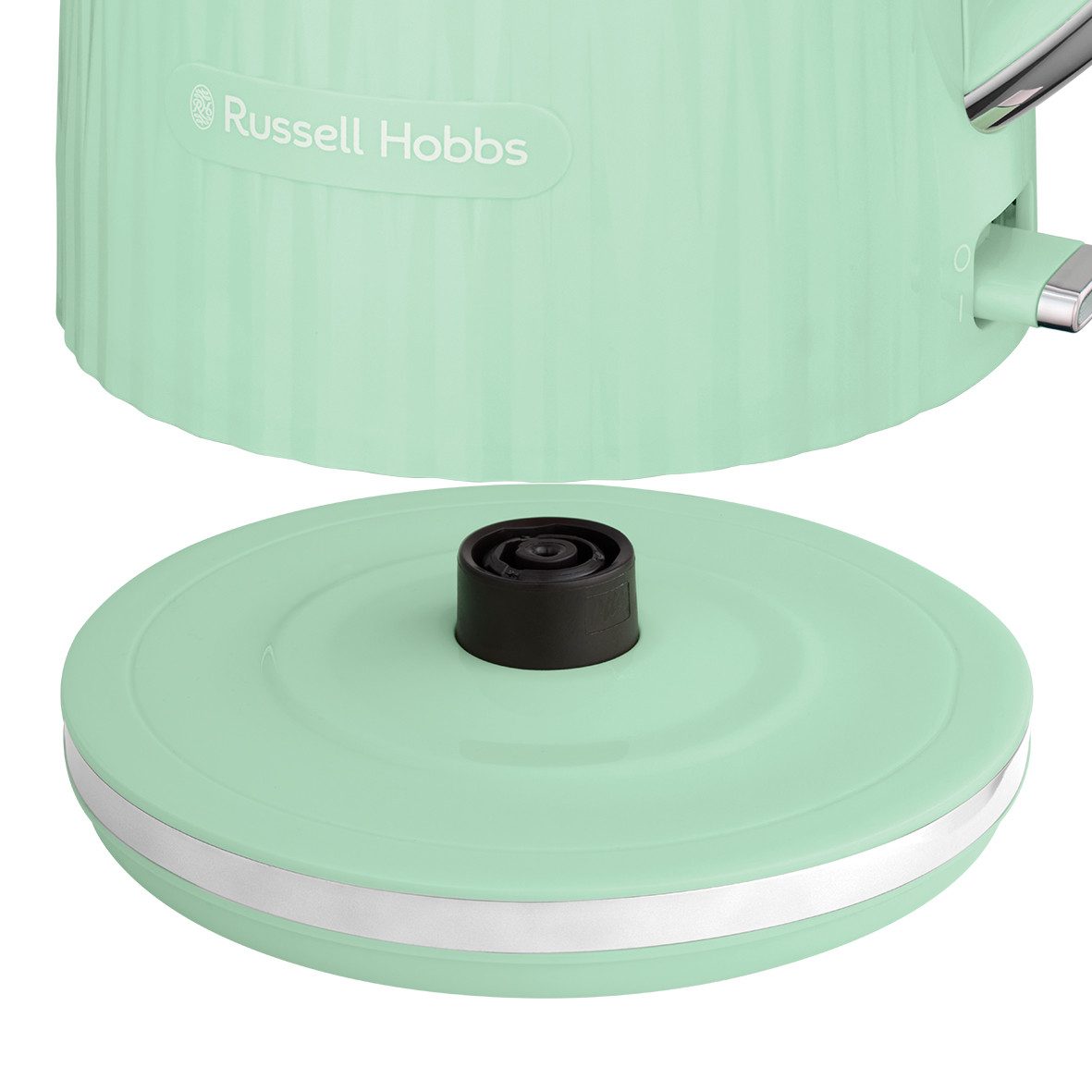 RUSSELL HOBBS Wasserkocher Eden 27364-70 Pistazie, 1,7 l, 2400 W, Edelstahlakzente, herausnehmbarer Kalkfilter