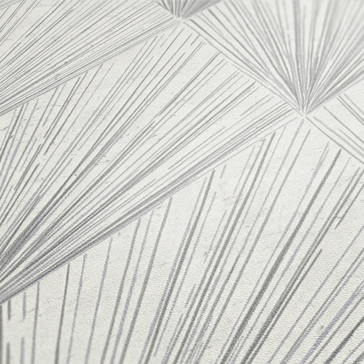 weiß/grau gemustert, Vliestapete Tapete living Stories, Metropolitan Ava A.S. Geometrisch walls Création York, New