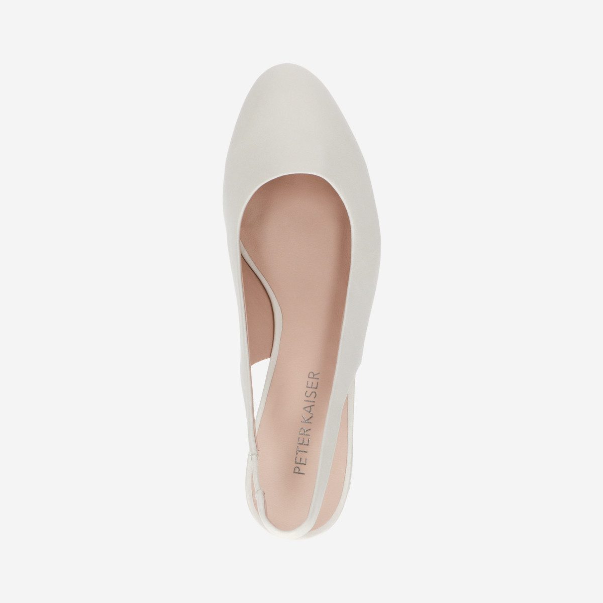 Peter Kaiser Peter Kaiser 79540 170, Peeptoes & Slingpumps, Weiß, Damen Peeptoepumps