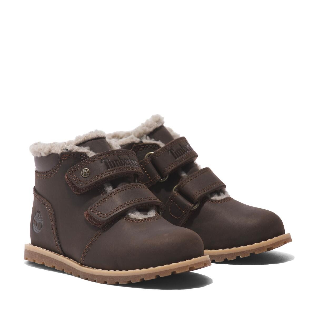 Timberland POKEY PINE MID WARM LINED HOOK & LOOP BOOT Klettboot Winterstiefel, Winterboots, Snowboots, Winterschuhe, gefüttert
