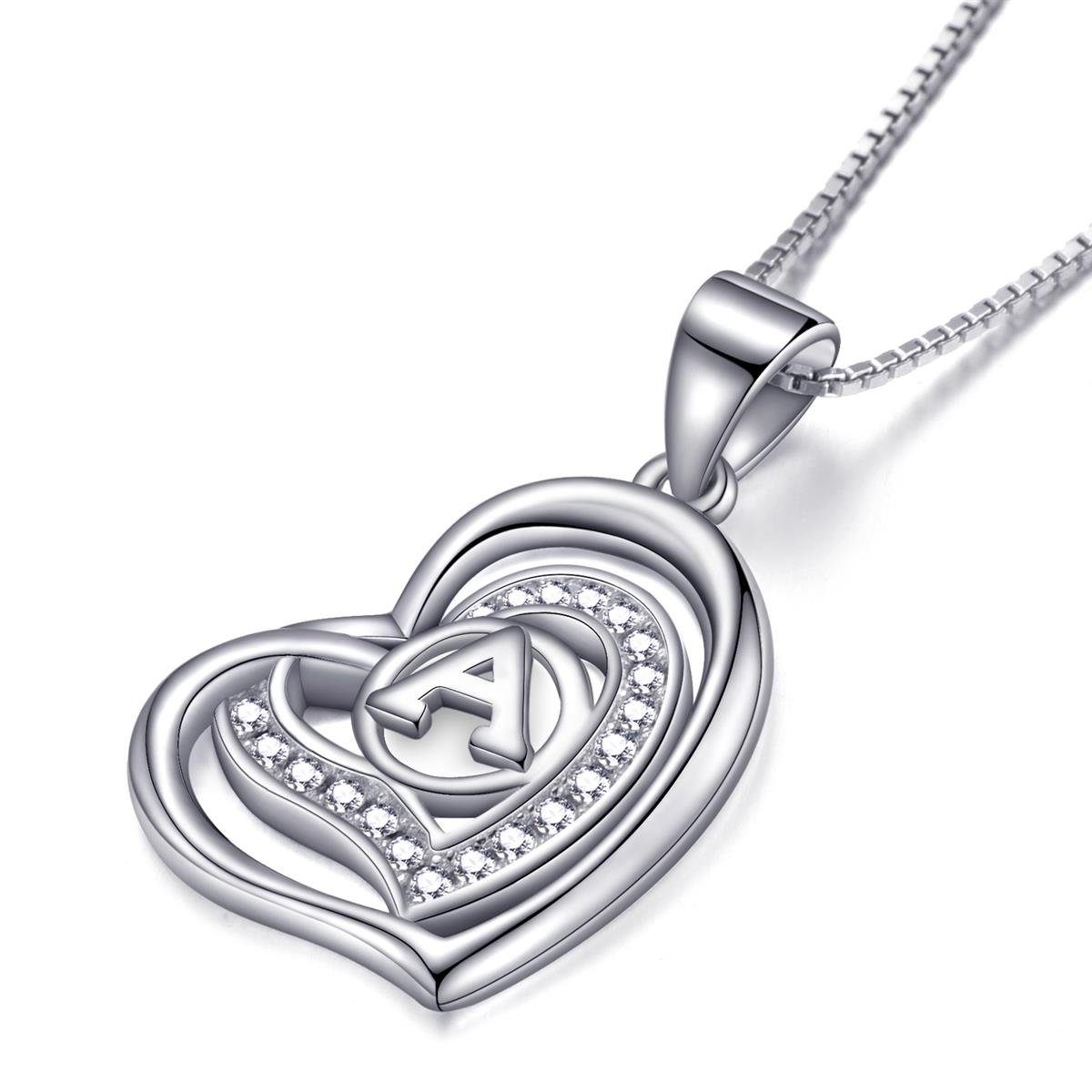 Morella Kette mit Anhänger Buchstabenkette Halskette günstig online kaufen