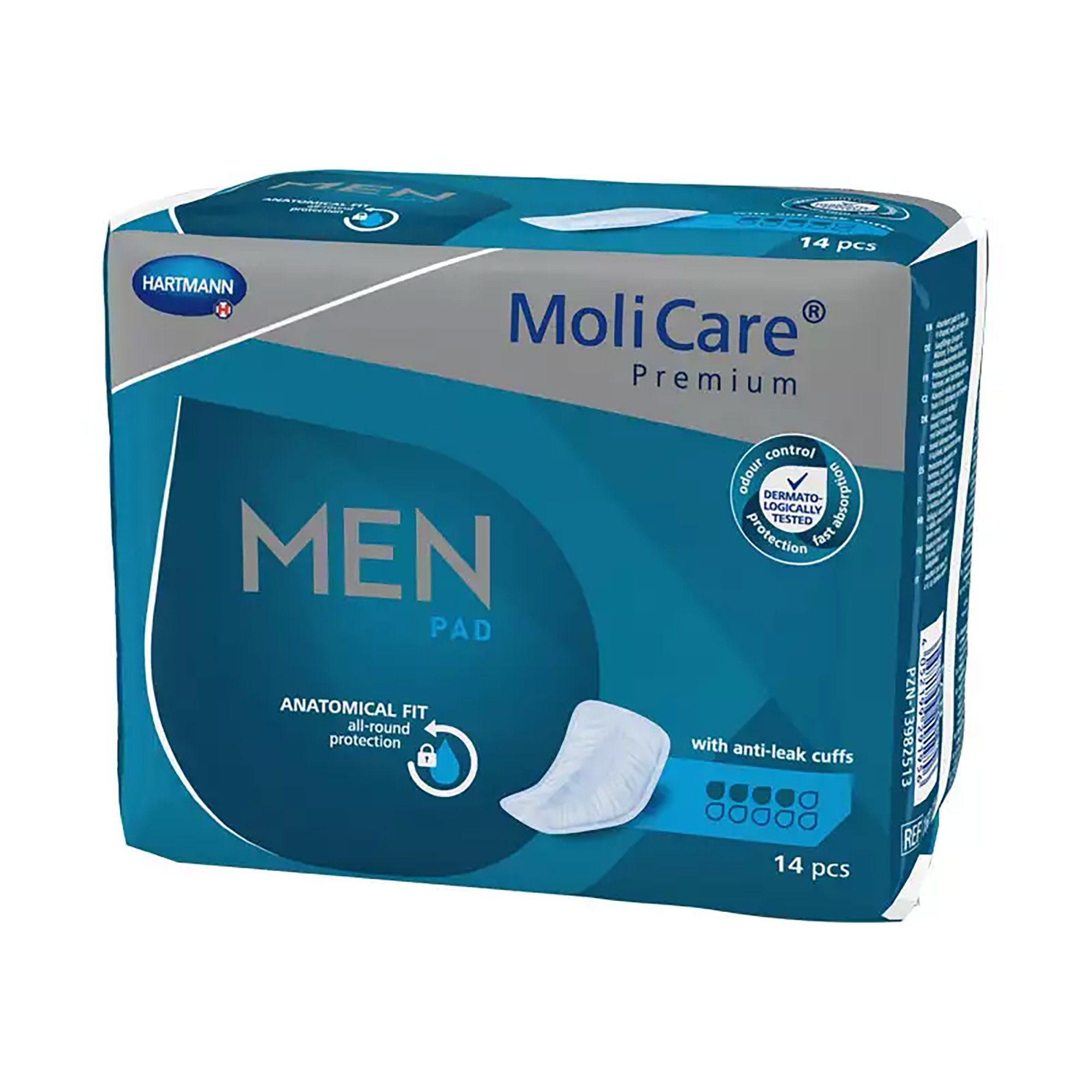 Molicare Saugeinlage MoliCare® Premium Men Pad 4 Tropfen, für diskrete Inkontinenzversorgung