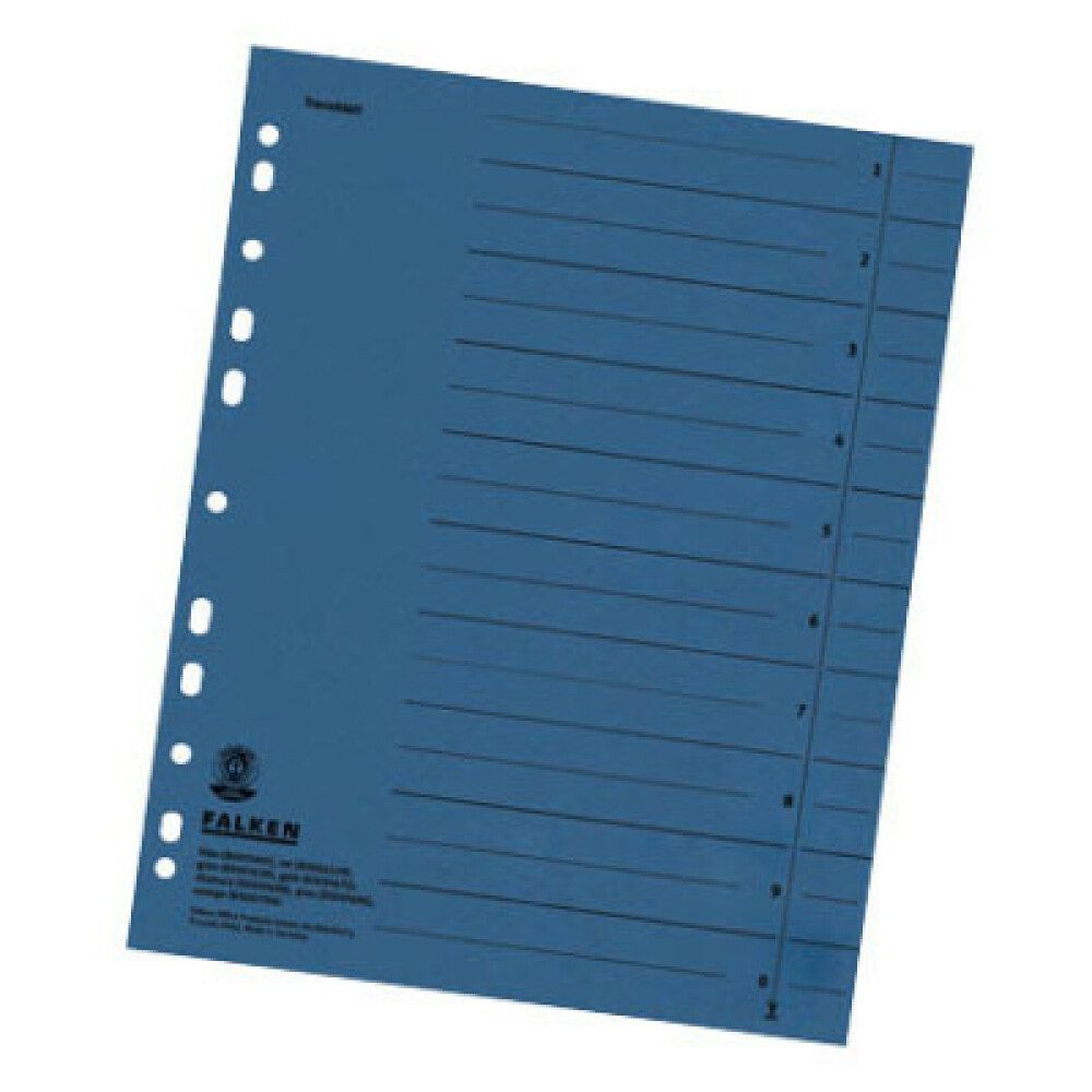 FALKE Designpapier Falken 80001605 Trennblatt - 24X30cm - Blatt - 100Stk