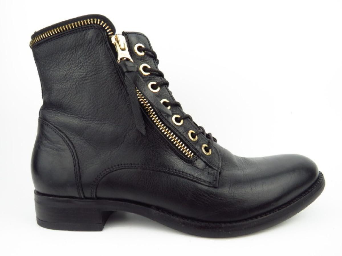 schwarz ßsen gold Stiefelette