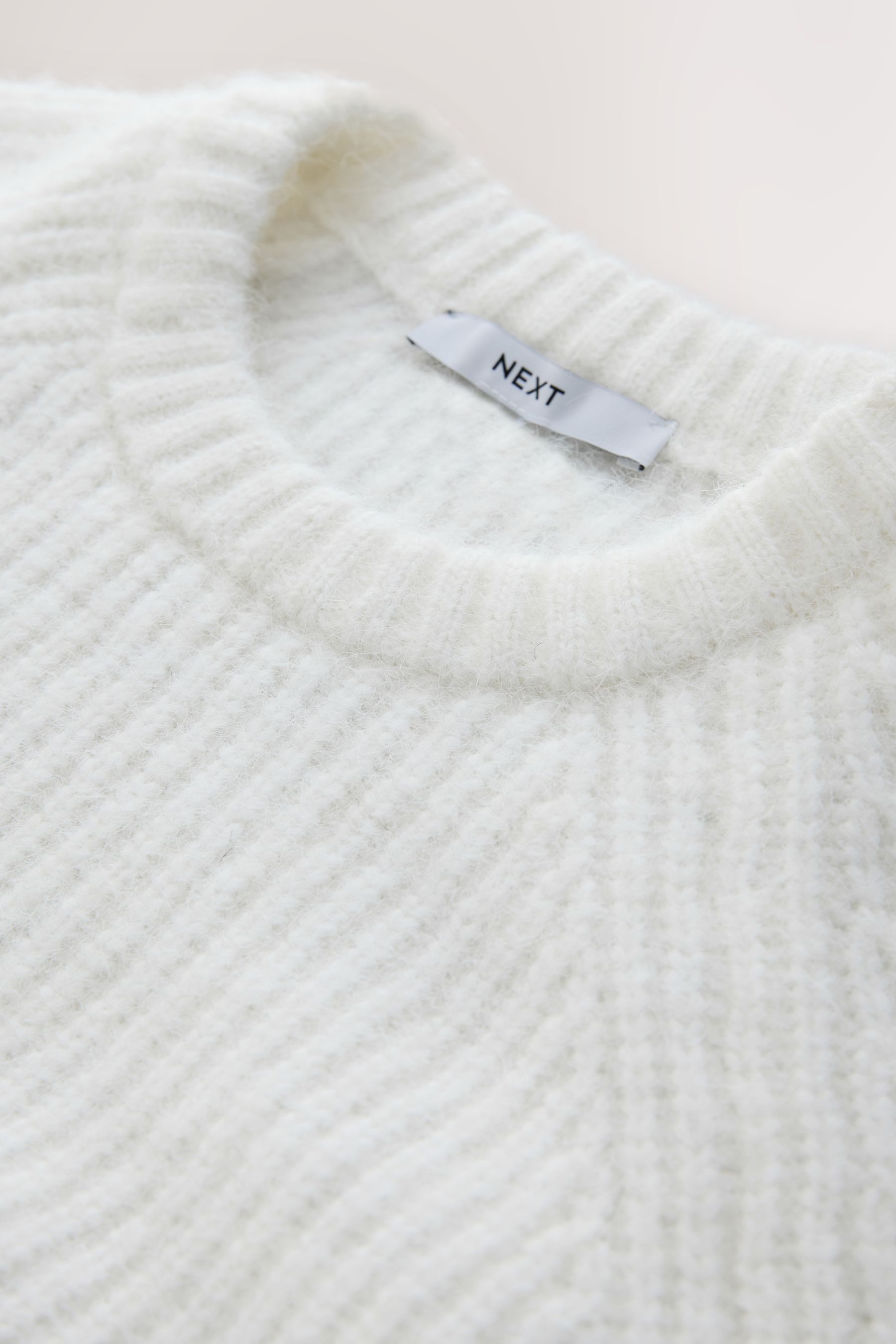 Next Strickkleid Verschlussloses 2-in-1-Pulloverkleid (2-tlg)