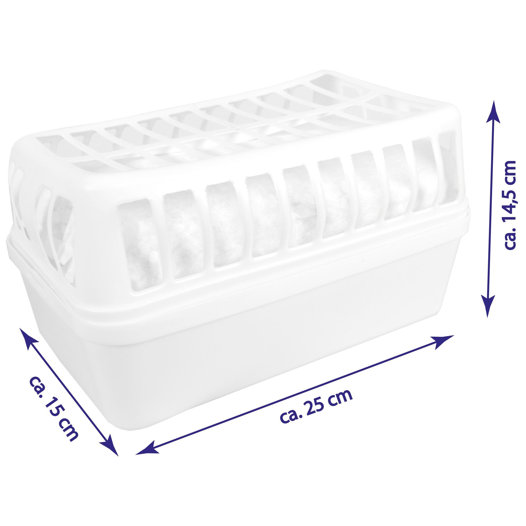 Bestlivings Granulat-Luftentfeuchter Box inkl. 2x Nachfüll günstig online kaufen