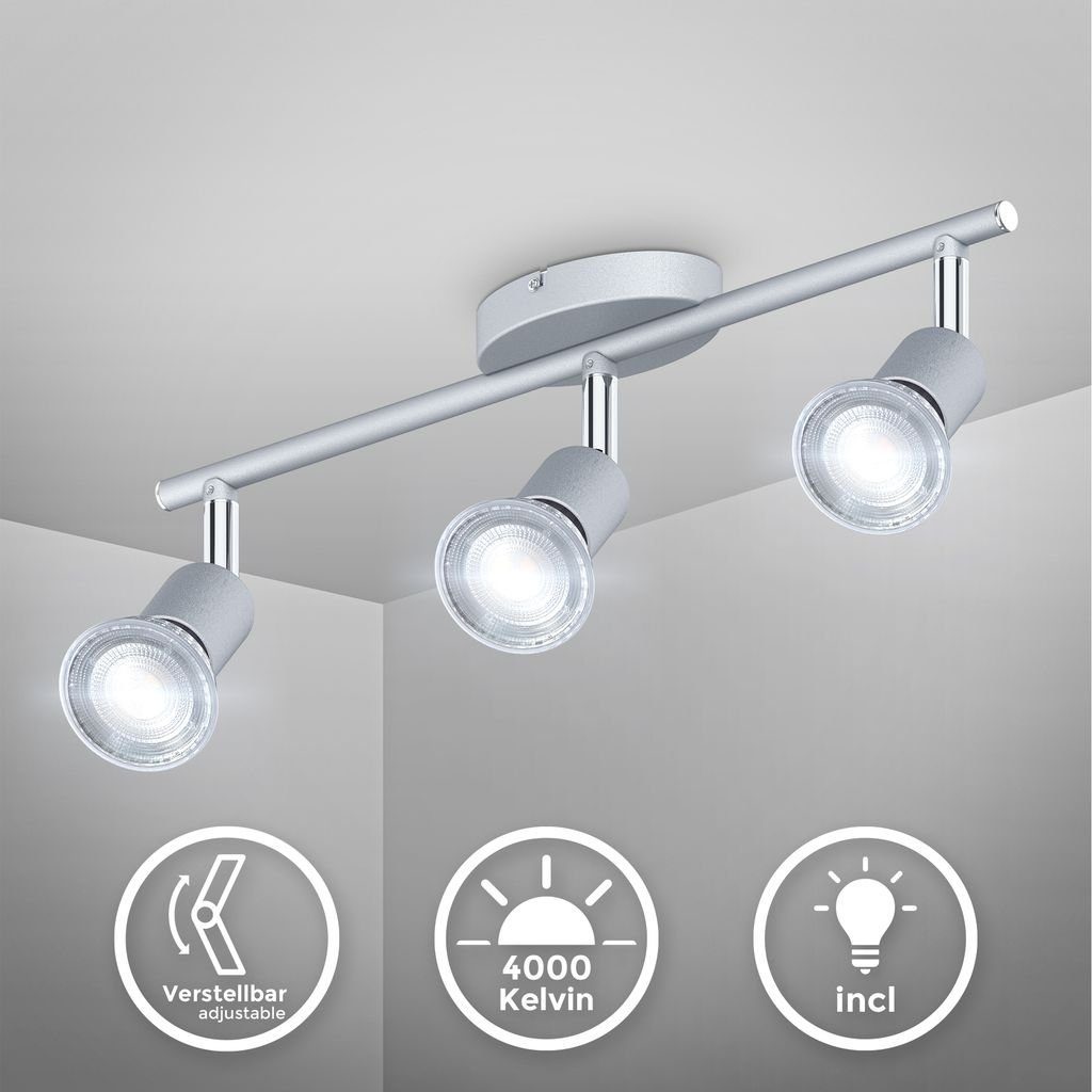 B.K.Licht Deckenleuchte BKL1409, LED wechselbar, 4000K günstig online kaufen