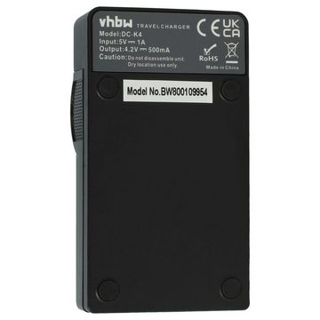 vhbw passend für Evolveo Sportcam W8, A8, W7 Kamera / Foto DSLR / Foto Kamera-Ladegerät