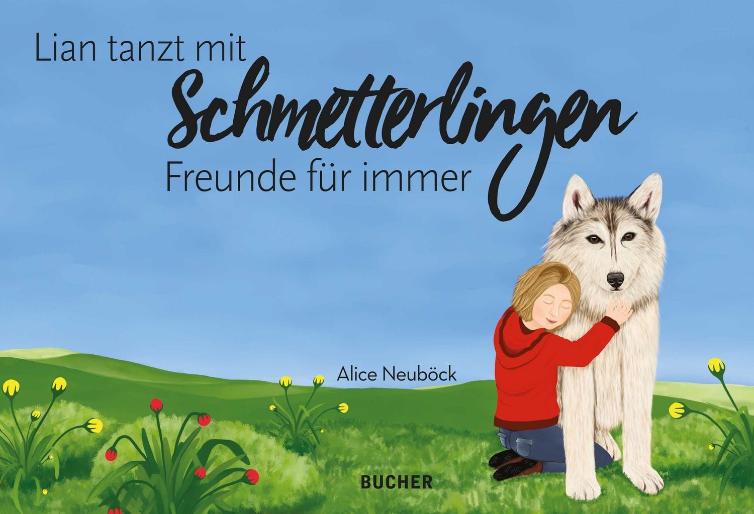Lian tanzt mit Schmetterlingen / Alice Neuböck