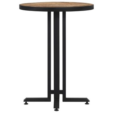 vidaXL Esstisch Bistrotisch Rund Ø55x76 cm Recyceltes Massivholz Teak (1-St)