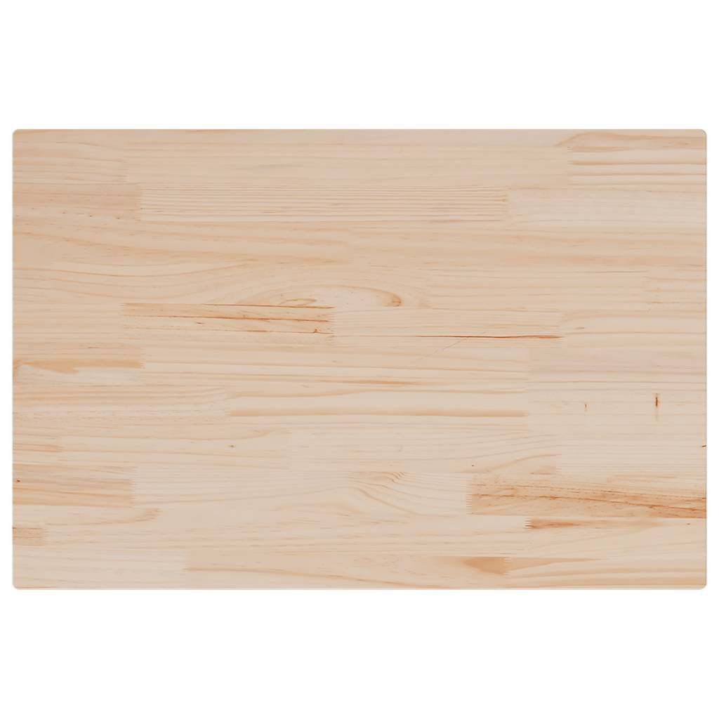 vidaXL Tischplatte Tischplatten 3 Stk. 80x53x2,5 cm Rechteckig Massivholz Kiefer (3 St)